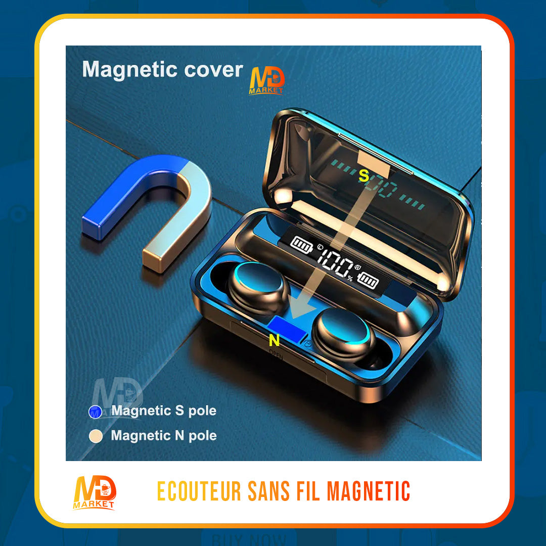 F9-5c TWS Sans Fil Écouteur Binaural Appel Dans-Oreille Écouteurs Sans Fil Écouteurs Casque avec boîte De Charge